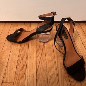 Lucite heels